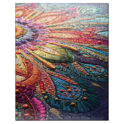 puzzleplate Intricate Embroidery 100 Jigsaw Puzzle