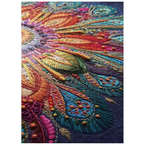 puzzleplate Intricate Embroidery 500 Jigsaw Puzzle