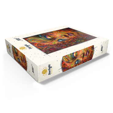Psychedelic Portrait 1000 Jigsaw Puzzle box view1