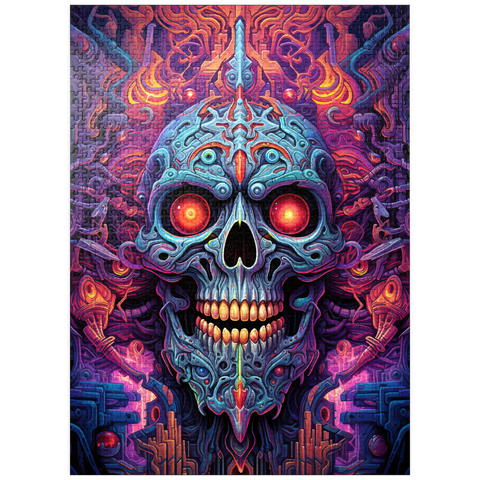 puzzleplate Cybernetic Skull 1000 Jigsaw Puzzle