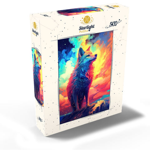 Ethereal Wolf 500 Jigsaw Puzzle box view2
