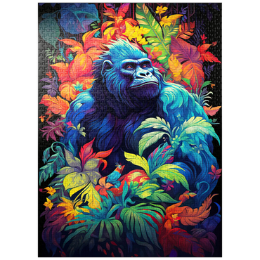 puzzleplate Majestic Gorilla 1000 Jigsaw Puzzle