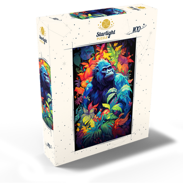 Majestic Gorilla 100 Jigsaw Puzzle box view2