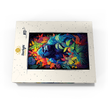 Majestic Gorilla 100 Jigsaw Puzzle box view3