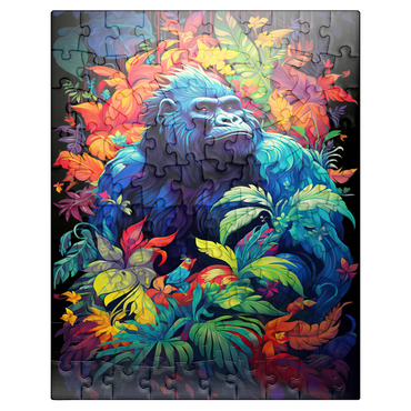 puzzleplate Majestic Gorilla 100 Jigsaw Puzzle