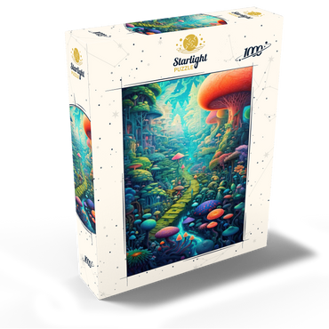 Enchanted Mushroom Forest 1000 Jigsaw Puzzle box view2