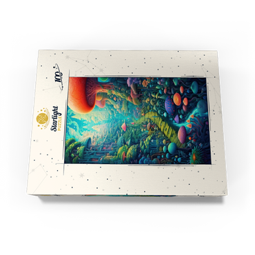 Enchanted Mushroom Forest 100 Jigsaw Puzzle box view3