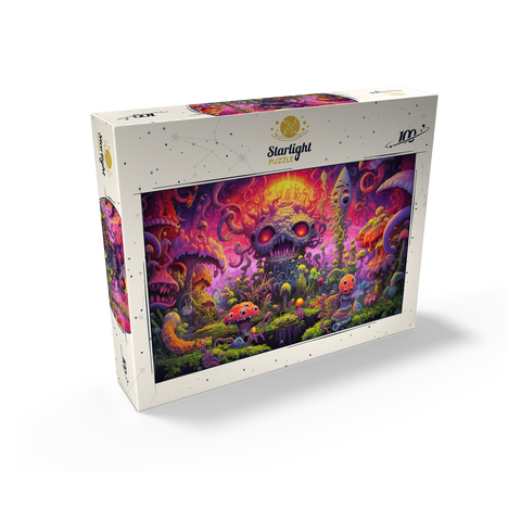 Surreal Fantasy Mushroom World 100 Jigsaw Puzzle box view2