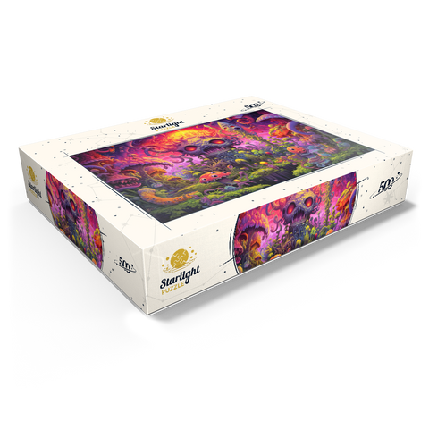Surreal Fantasy Mushroom World 500 Jigsaw Puzzle box view1