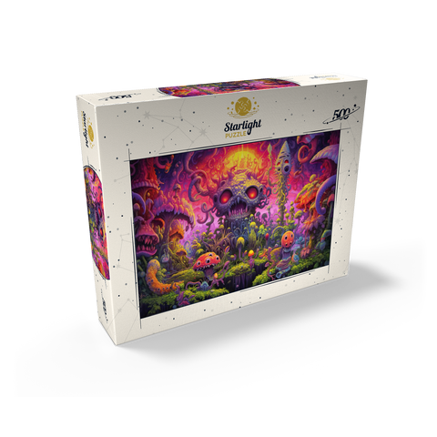 Surreal Fantasy Mushroom World 500 Jigsaw Puzzle box view2