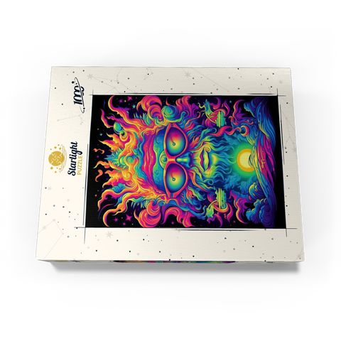 Psychedelic Cosmic Guru 1000 Jigsaw Puzzle box view3