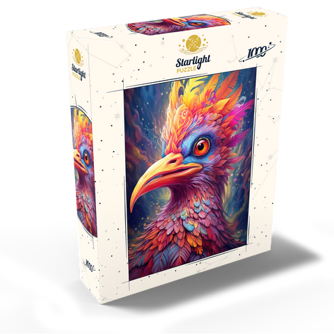 Majestic Fantasy Bird with Vivid Feathers 1000 Jigsaw Puzzle box view2