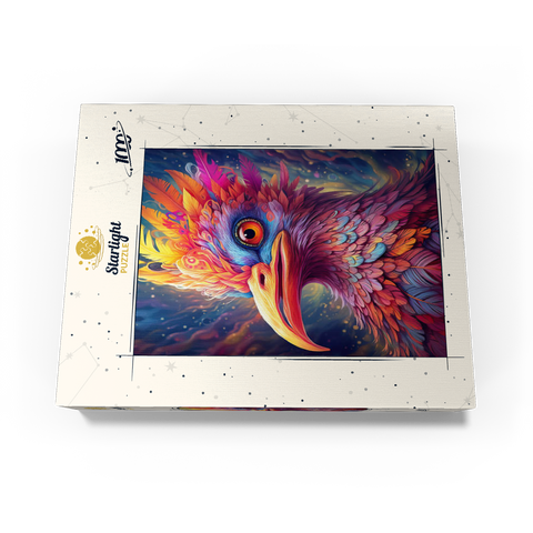 Majestic Fantasy Bird with Vivid Feathers 1000 Jigsaw Puzzle box view3