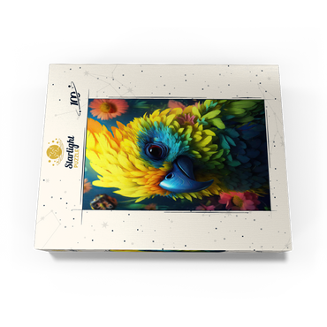 Vibrant Tropical Parrot with Lush Feather Details 100 Jigsaw Puzzle box view3