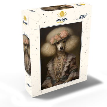 Victorian Poodle shelf 1000 Jigsaw Puzzle box view2