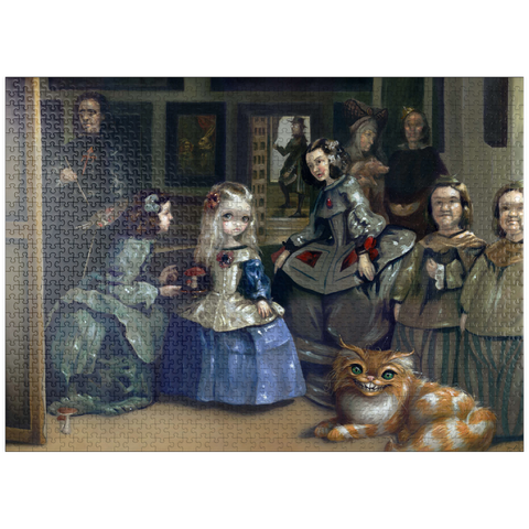 puzzleplate Alice and Las Meninas 1000 Jigsaw Puzzle