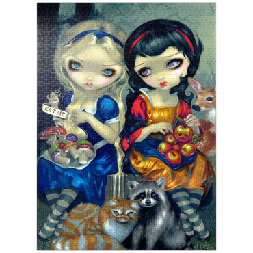 puzzleplate Alice and Snow White 1000 Jigsaw Puzzle