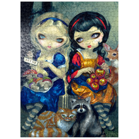 puzzleplate Alice and Snow White 500 Jigsaw Puzzle