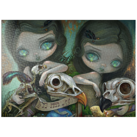 puzzleplate Ornithromancy: Missive 1000 Jigsaw Puzzle