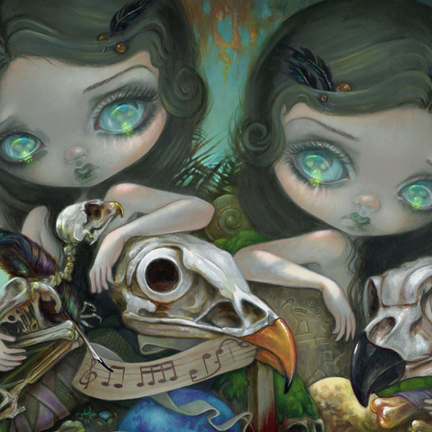 Ornithromancy: Missive 500 Jigsaw Puzzle 3D Modell