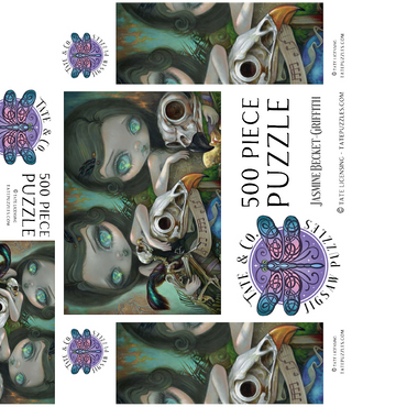 Ornithromancy: Missive 500 Jigsaw Puzzle box 3D Modell