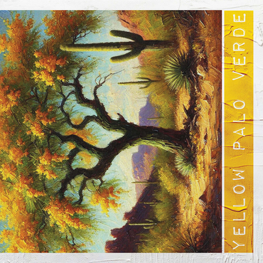 State Trees Series: Arizona, Yellow Palo Verde 1000 Jigsaw Puzzle 3D Modell