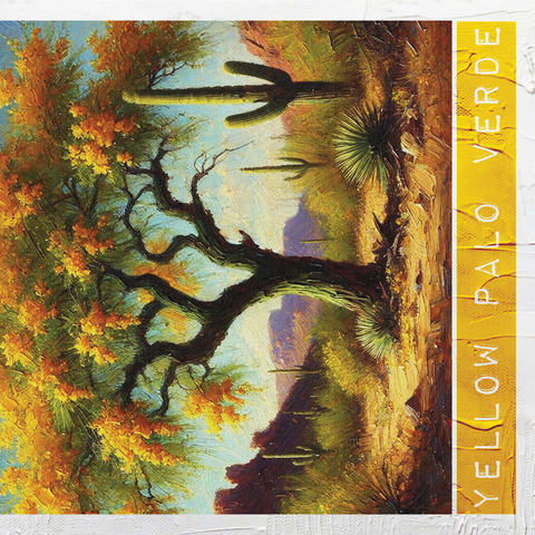 State Trees Series: Arizona, Yellow Palo Verde 1000 Jigsaw Puzzle 3D Modell