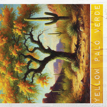 State Trees Series: Arizona, Yellow Palo Verde 500 Jigsaw Puzzle 3D Modell