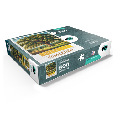 State Trees Series: Connecticut, White Oak 500 Jigsaw Puzzle box view1