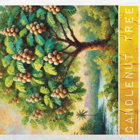 State Trees Series: Hawaii, Candlenut Tree 1000 Jigsaw Puzzle 3D Modell