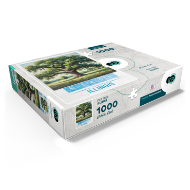 State Trees Series: Illinois, White Oak 1000 Jigsaw Puzzle box view1