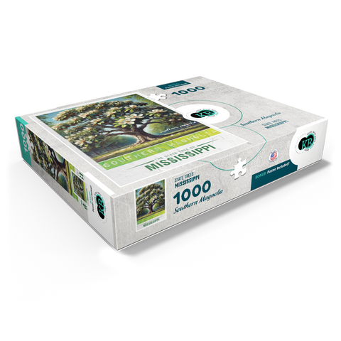 State Trees Series: Mississippi, Southern Magnolia 1000 Jigsaw Puzzle box view1
