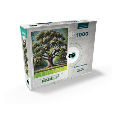 State Trees Series: Mississippi, Southern Magnolia 1000 Jigsaw Puzzle box view2