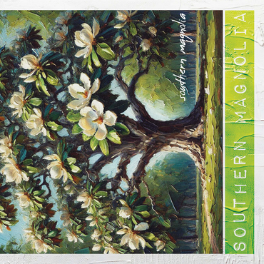 State Trees Series: Mississippi, Southern Magnolia 1000 Jigsaw Puzzle 3D Modell