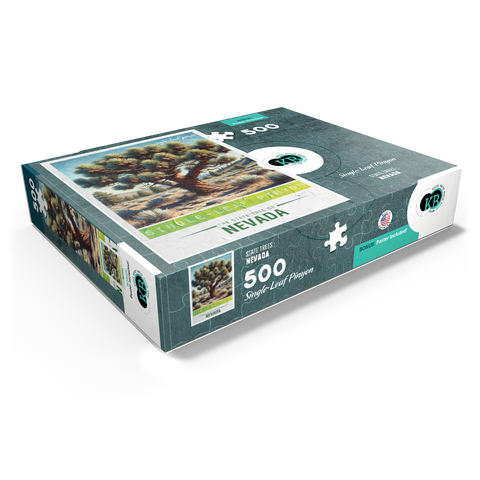 State Trees Series: Nevada, Single-Leaf Pinyon 500 Jigsaw Puzzle box view1