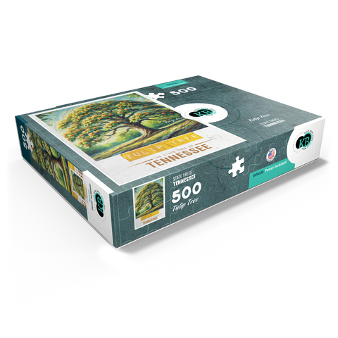 State Trees Series: Tennessee, Tulip Tree 500 Jigsaw Puzzle box view1