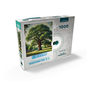 State Trees Series: Washington D.C., Scarlet Oak 1000 Jigsaw Puzzle box view2