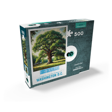 State Trees Series: Washington D.C., Scarlet Oak 500 Jigsaw Puzzle box view2