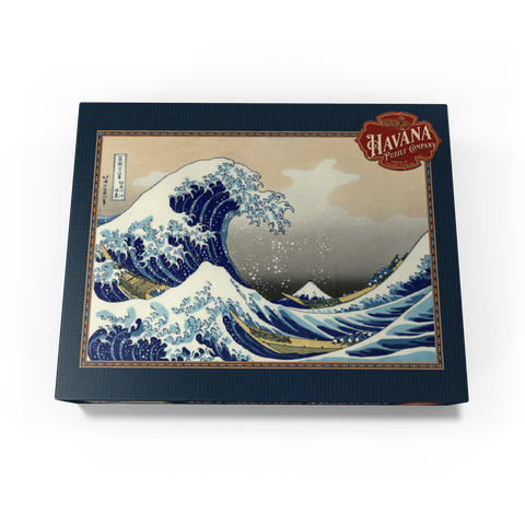 The Great Wave off Kanagawa, Katsushika Hokusai - Iconic Japanese Art 1000 Jigsaw Puzzle box view3