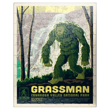 puzzleplate Legends Of The National Parks: Cuyahoga Valley's Grassman 100 Jigsaw Puzzle