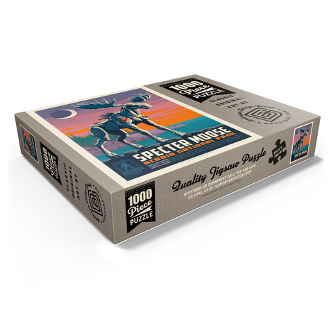 Legends Of The National Parks: Acadia's Specter Moose 1000 Jigsaw Puzzle box view1