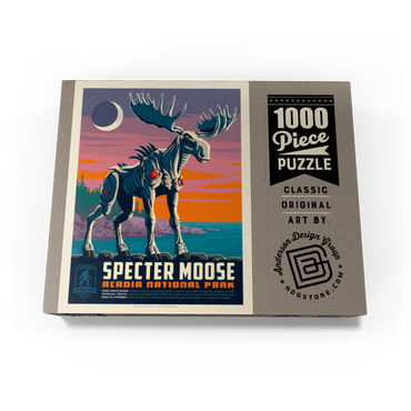 Legends Of The National Parks: Acadia's Specter Moose 1000 Jigsaw Puzzle box view3