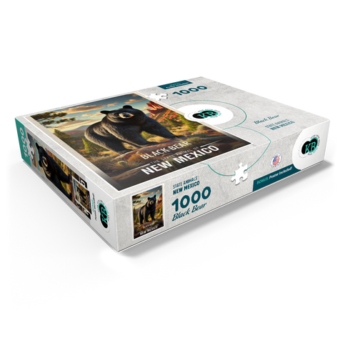 New Mexico, Black Bear: State Animals Series 1000 Jigsaw Puzzle box view1