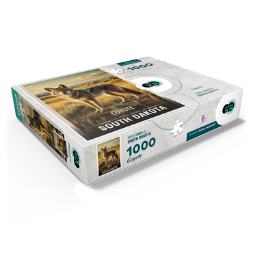 South Dakota, Coyote: State Animals Series 1000 Jigsaw Puzzle box view1