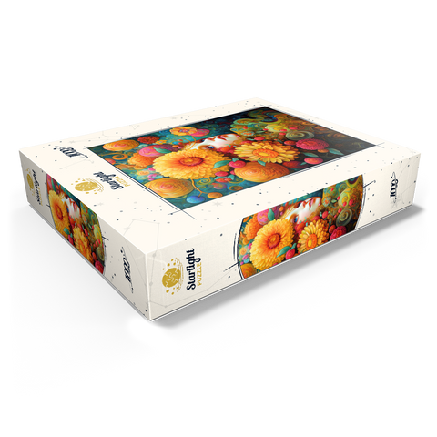 Sunlit Blossoms and Raspberry Dreams 1000 Jigsaw Puzzle box view1