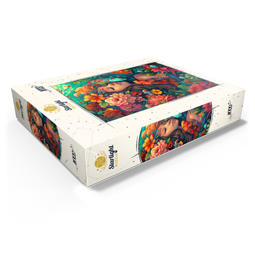 Underwater Dream with Koi and Blooms 1000 Jigsaw Puzzle box view1