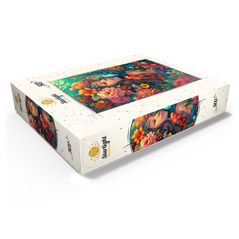 Underwater Dream with Koi and Blooms 500 Jigsaw Puzzle box view1