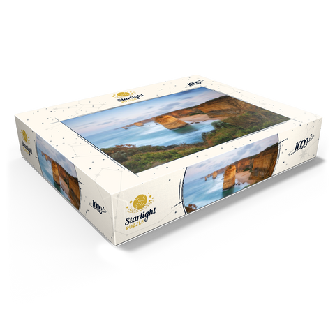 Twelve Apostles Limestone Stacks at Sunset 1000 Jigsaw Puzzle box view1