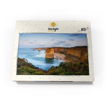Twelve Apostles Limestone Stacks at Sunset 100 Jigsaw Puzzle box view3