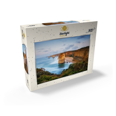 Twelve Apostles Limestone Stacks at Sunset 500 Jigsaw Puzzle box view2